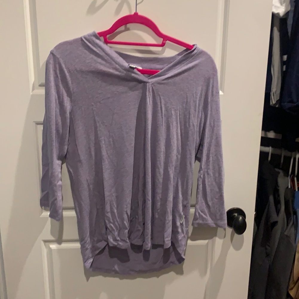 Purple shirt